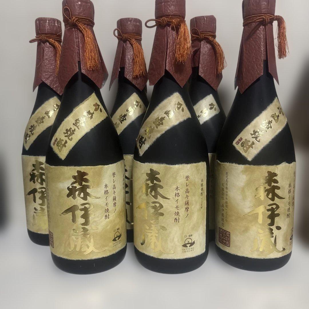 森伊蔵 焼酎 720ml 6本セット 森伊蔵 芋焼酎 飲み比べセット 3M 森伊蔵720ml・魔王720ml・村尾750ml