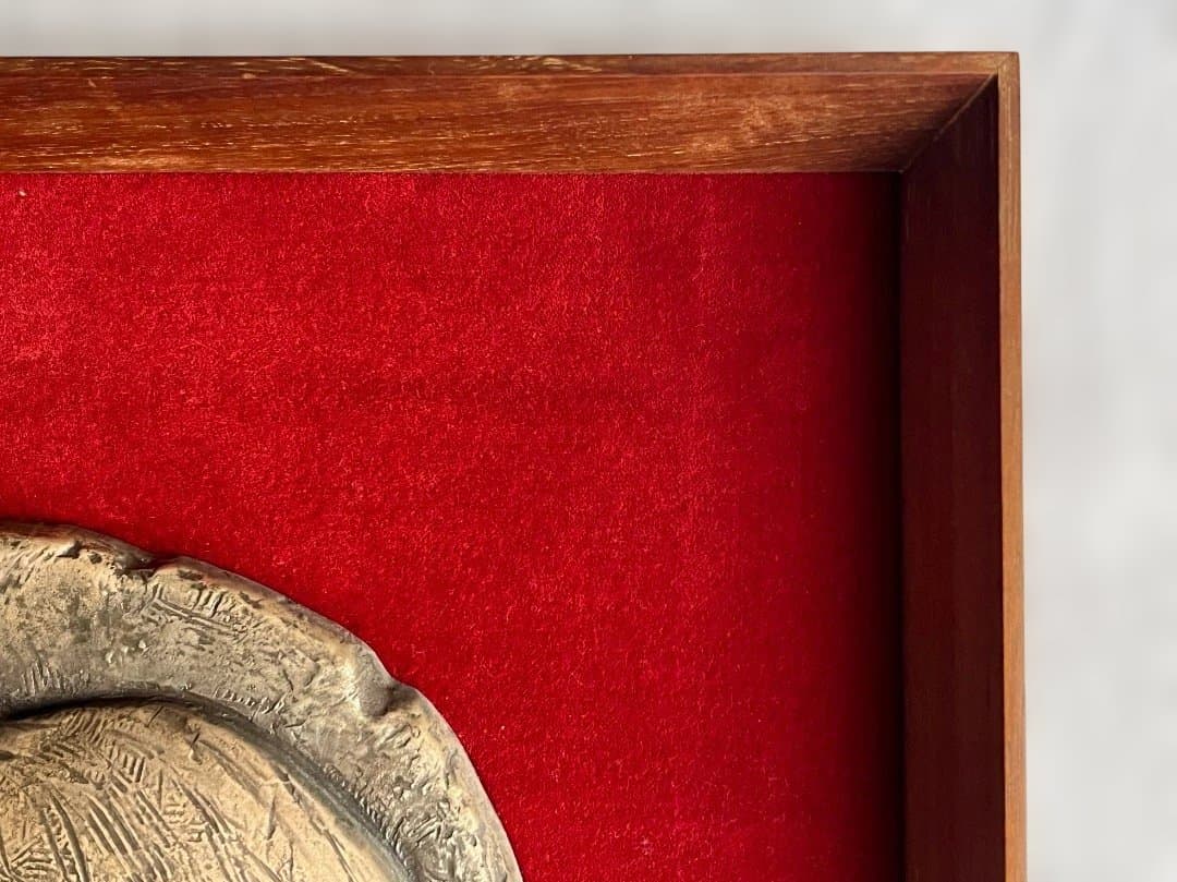 舟越保武 レリーフ《少女像》 山種美術館竣工記念 額装