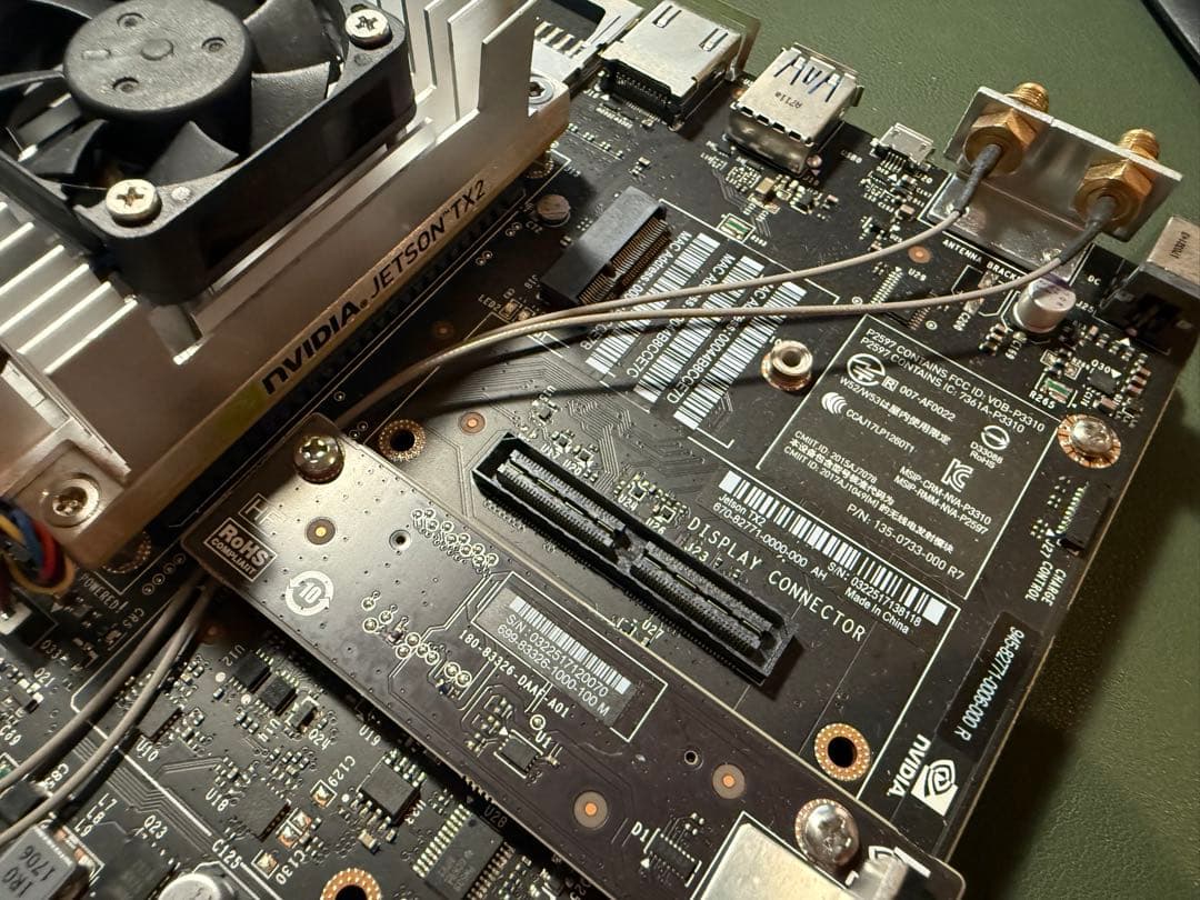 【動作未確認】NVIDIA Jetson TX2 本体、電源アダプター付き