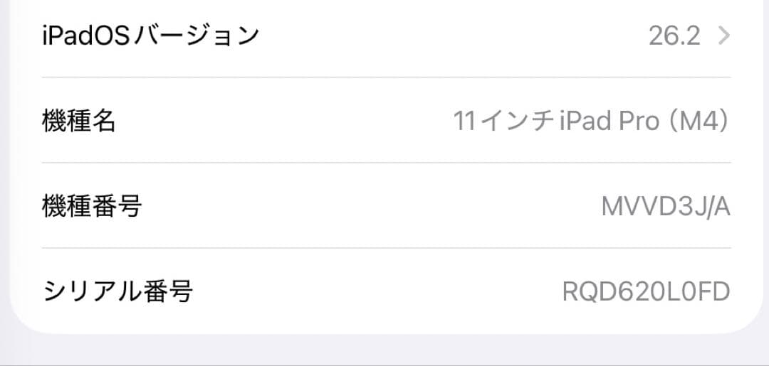 iPad Pro M4 512GB 2024年シルバー Wi-Fiモデル