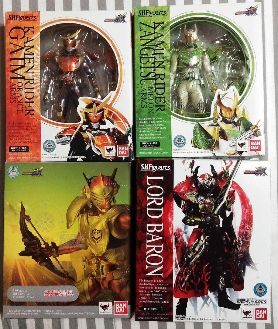 旧フィギュアーツ仮面ライダー鎧武セット