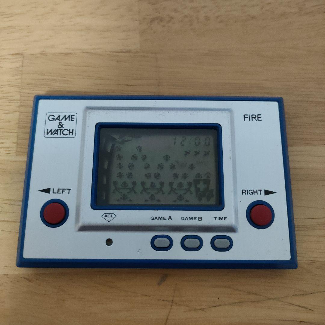 ゲームアンドウォッチファイア　ニンテンドー任天堂Nintendoメンテナンス済み ゲーム＆ウォッチ ファイア ニンテンドー 任天堂 メンテナンス済み