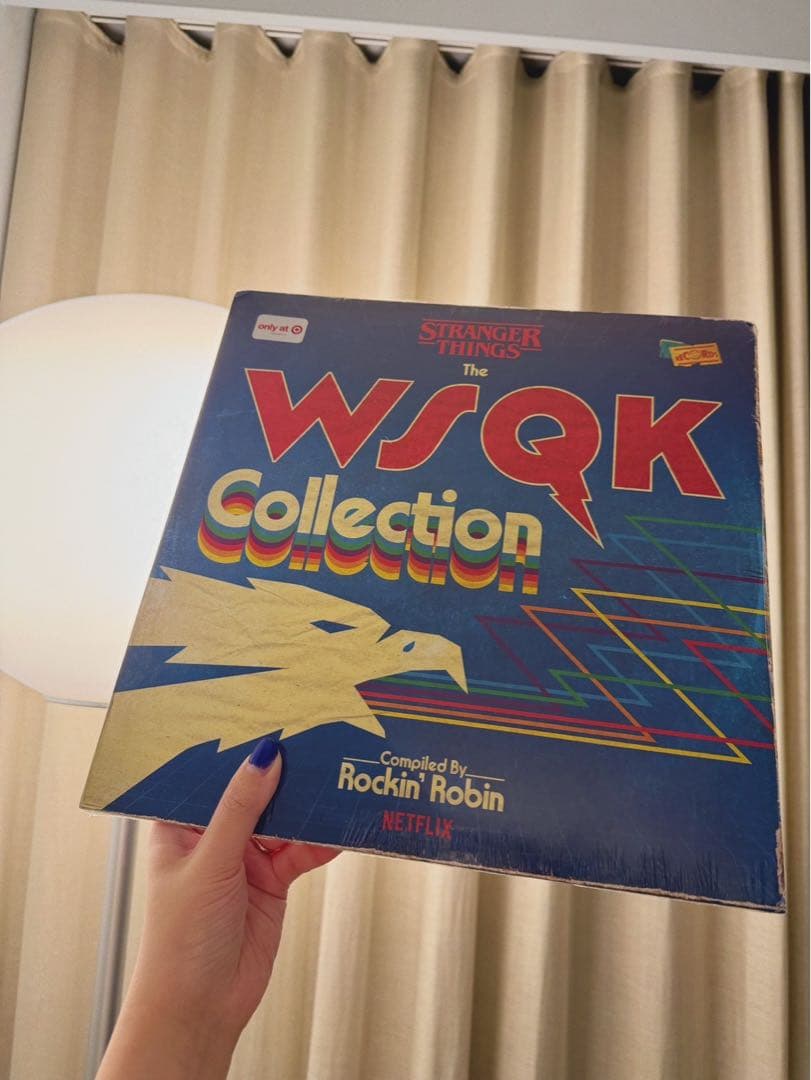 米国一部店舗限定】ストレンジャーシングス WSQK レコード