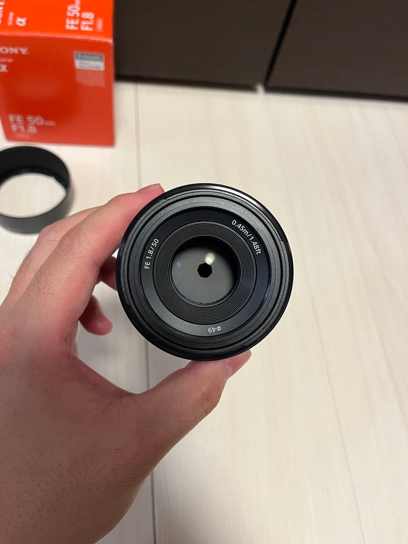 SONY FE 50mm F1.8 Eマウントレンズ　美品