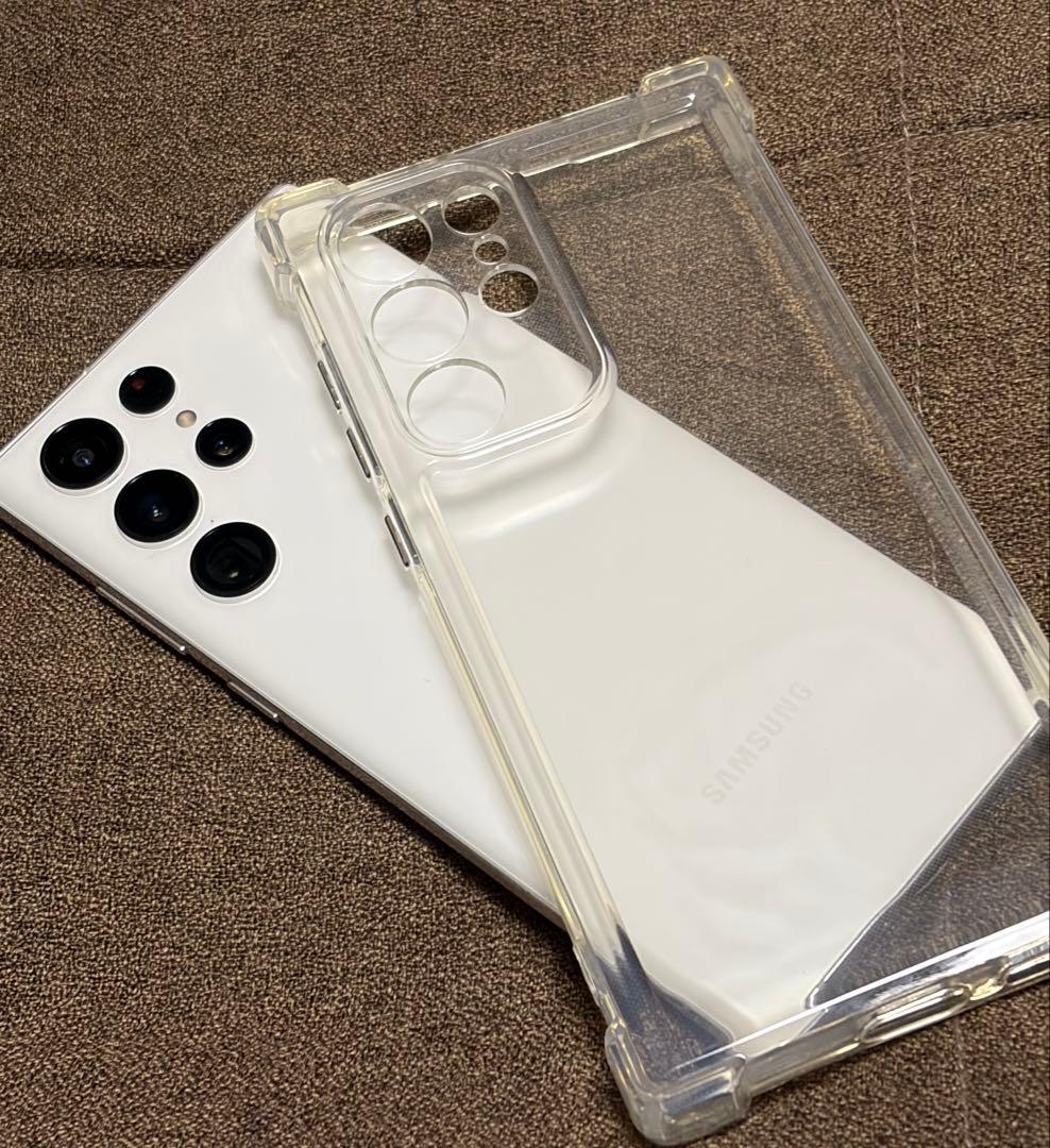 Samsung Galaxy S22 Ultra ホワイト 美品【お値下げ中】
