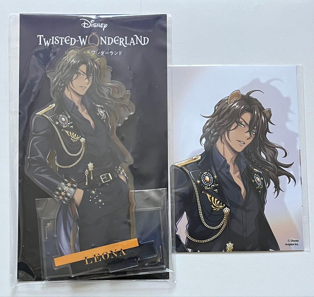 ツイステ 5周年 レオナ アクスタ&ポートレイト 新品 ブレイジング