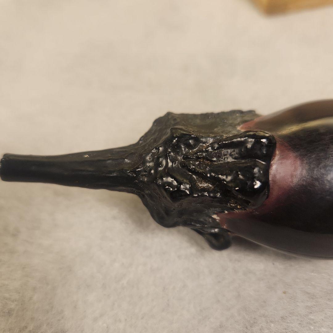 黄*玉様 茶道具 香合 乾漆 茄子