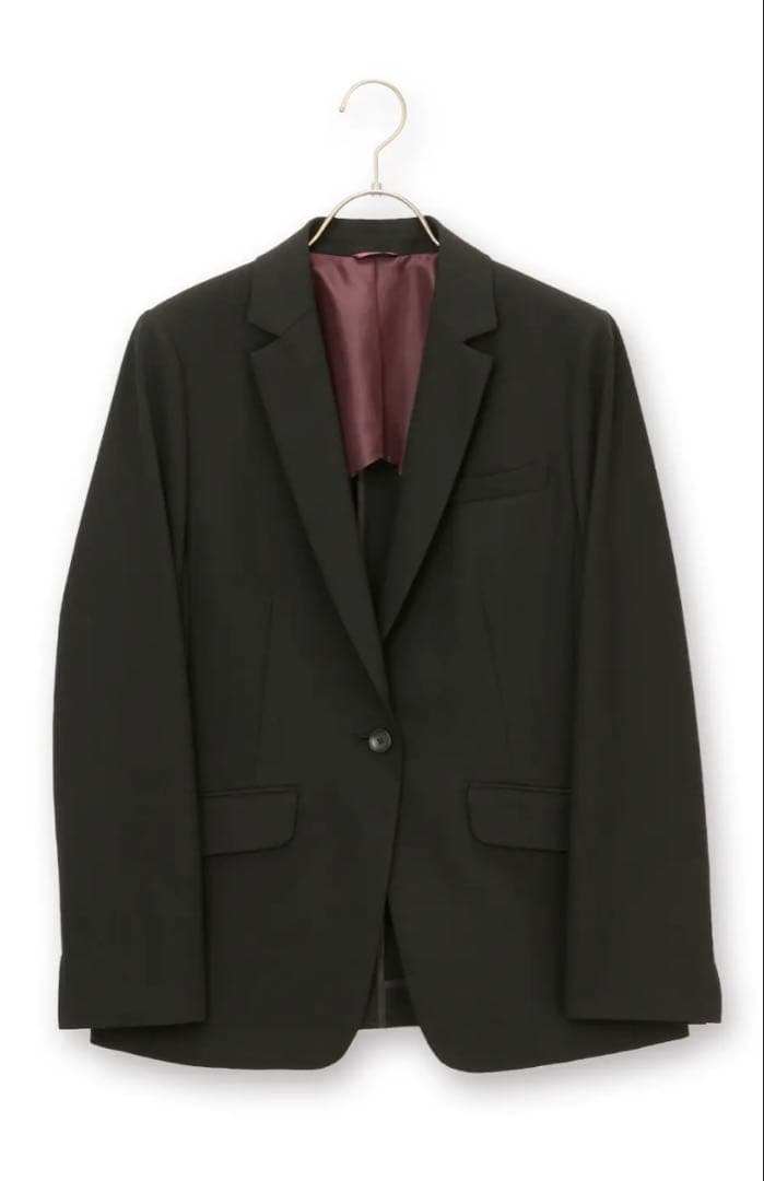 洋服の青山♪レディース上下◉パンツスーツ　13号⭐︎ほぼ未使用 AOYAMA 【洋服の青山】セットアップ可 セミフレアパンツ レディース