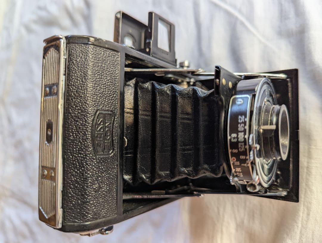 返品保証 ツァイスイコン ZEISS IKON Nettar 515 革ケース付 Yahoo!オークション -「zeiss ikon nettar」の落札相場・落札価格