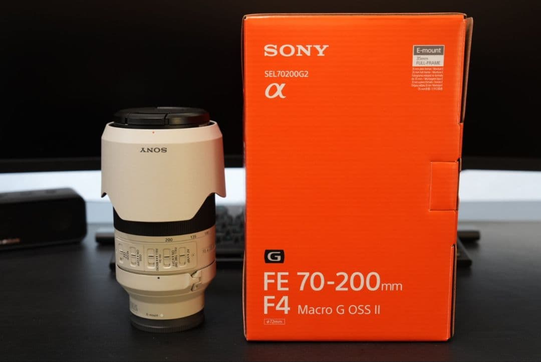 レンズ(ズーム) FE70-200F4MacroGOSSII SEL70200G2 Sony FE 70-200mm F4 Macro G OSS II Full-frame compact telephoto