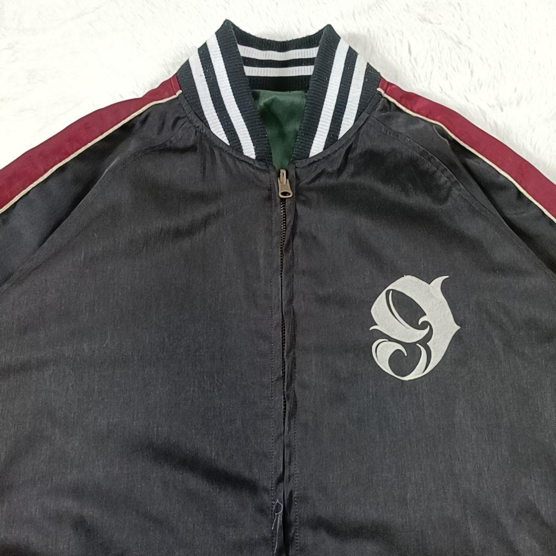 極希少✨ナインマイクロフォンズ スカジャン リバーシブル 豪華刺繍