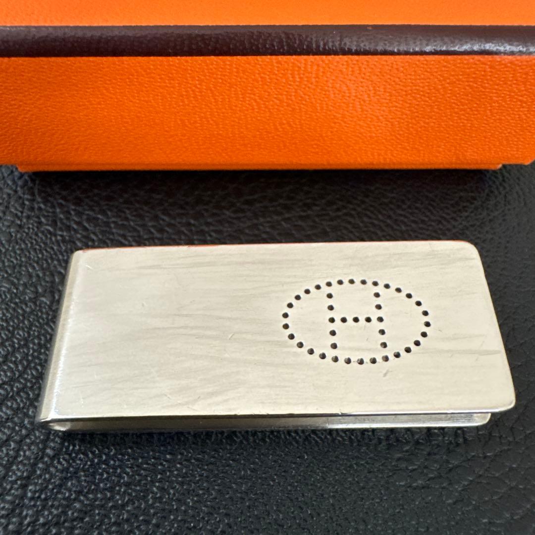 ‼️‼️‼️‼️早い者勝ち‼️‼️‼️‼️エルメス　マネークリップ　シルバー925 エヴリン HERMES（エルメス） マネークリップ エクリプス エブリン パンリング