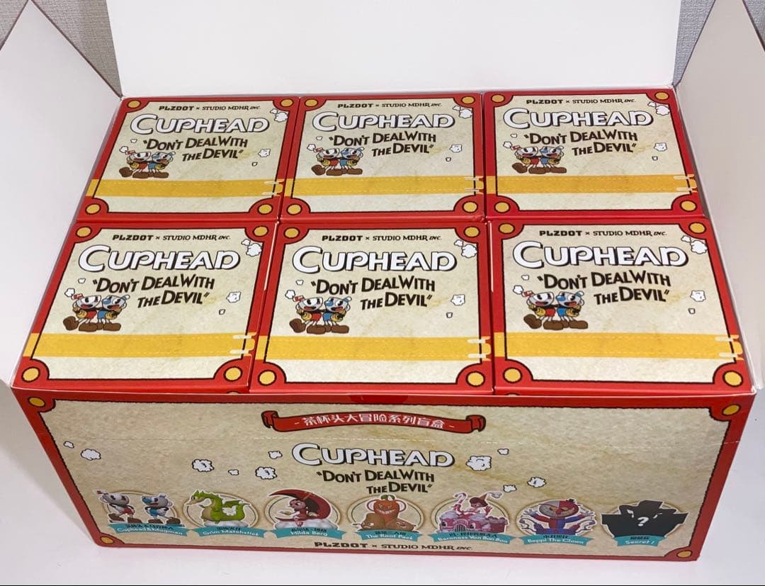 PLZDOT×STUDIO MDHR カップヘッド フィギュア ノーマル 全6種 - メルカリ