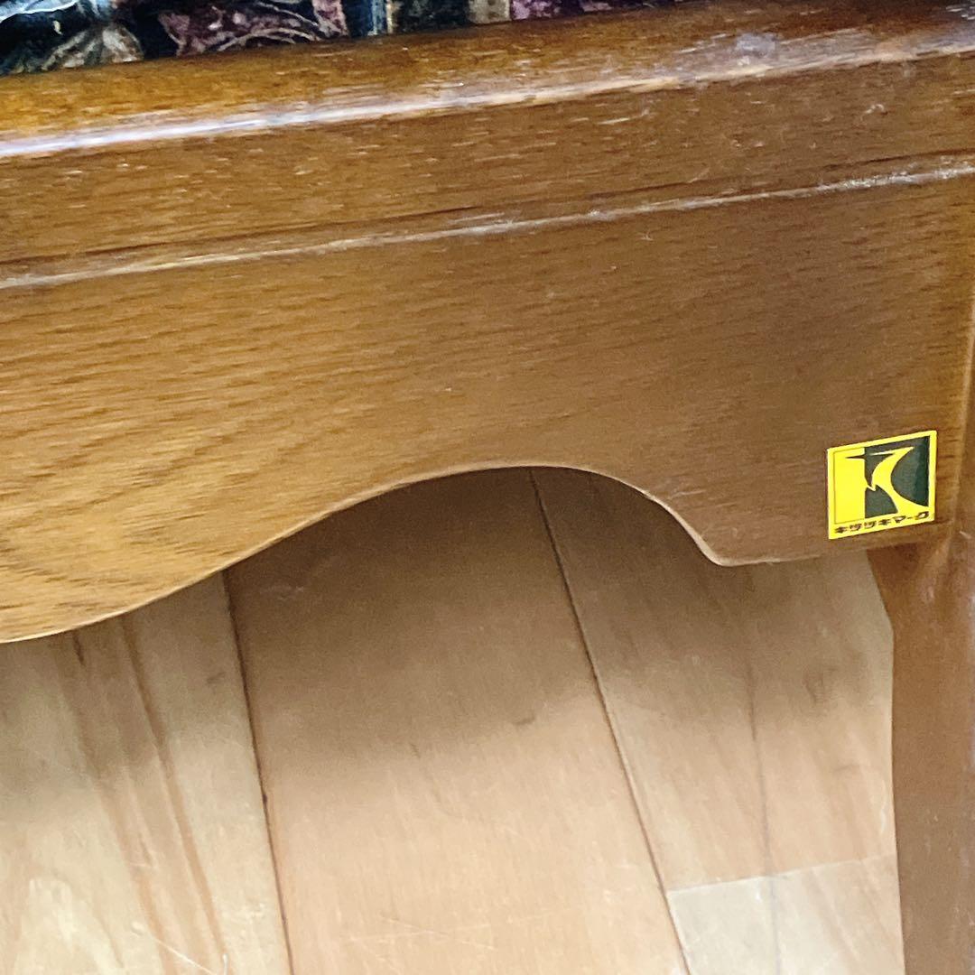 美品 飛騨産業 キツツキ 穂高 花柄 2人掛けソファ 2P、二人掛け 定価24