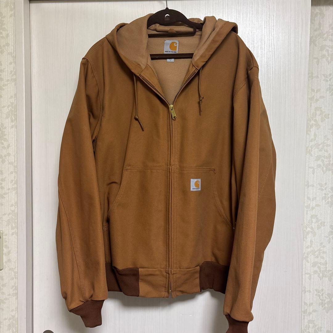 Carhartt アクティブジャケット Lサイズ ブラウン 中古・古着通販】CarHartt (カーハート) アクティブジャケット