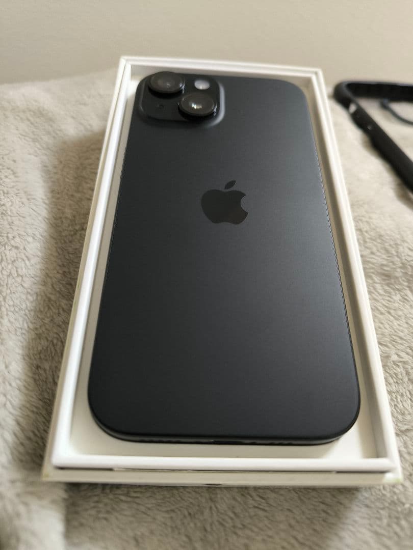 スマートフォン本体 iphone15 black