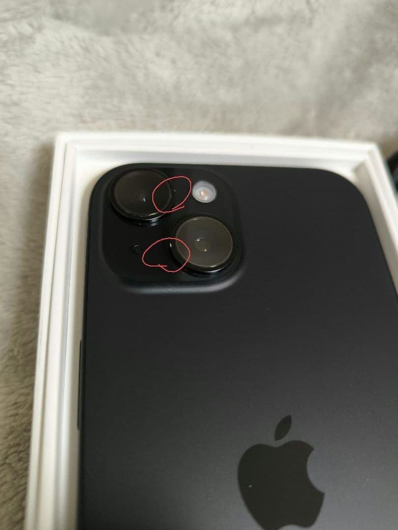 スマートフォン本体 iphone15 black