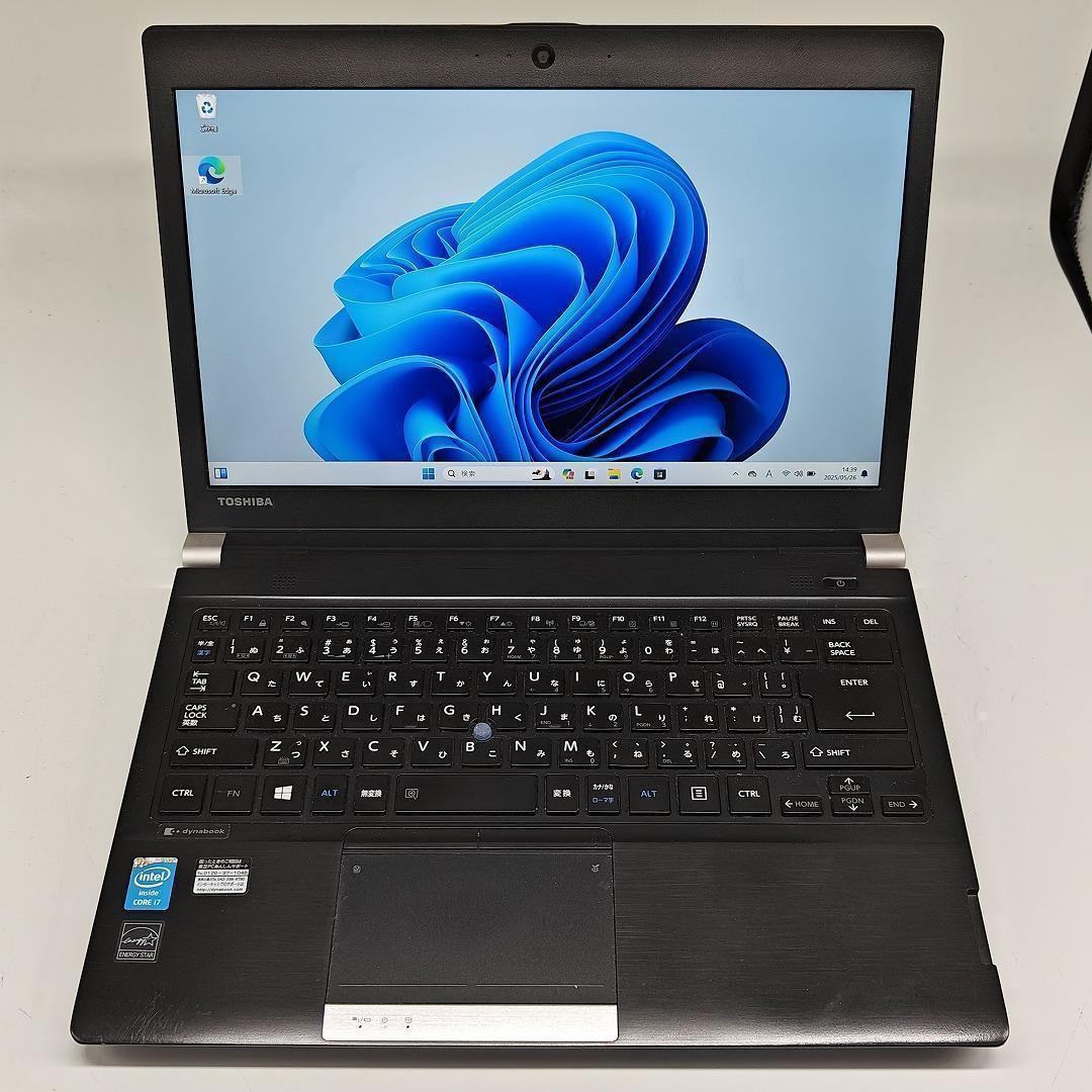 東芝】R73 爆速i7 新品SSD512GB 16GB ブラック ノートPC