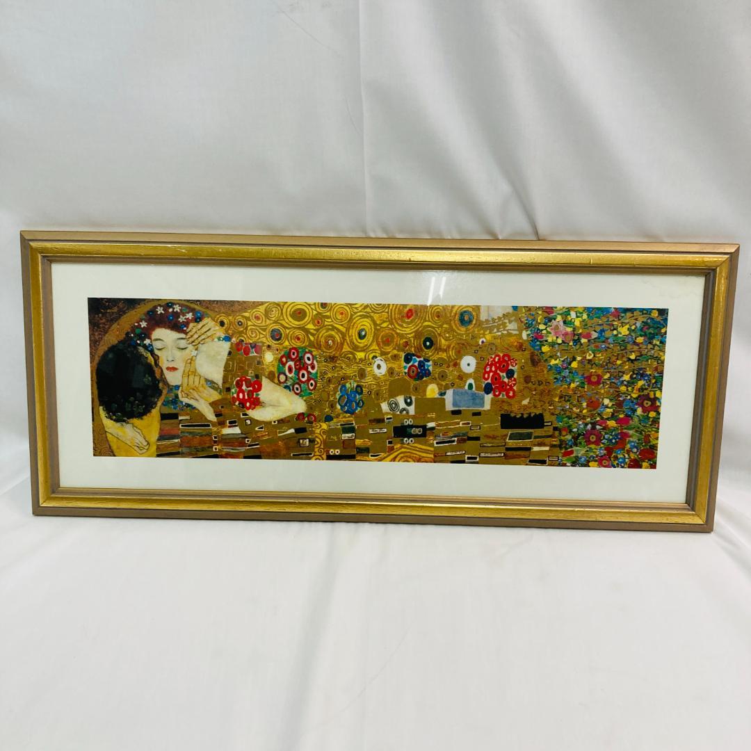 グスタフ クリムト絵画「接吻」【中古品】57241115G03L - メルカリ