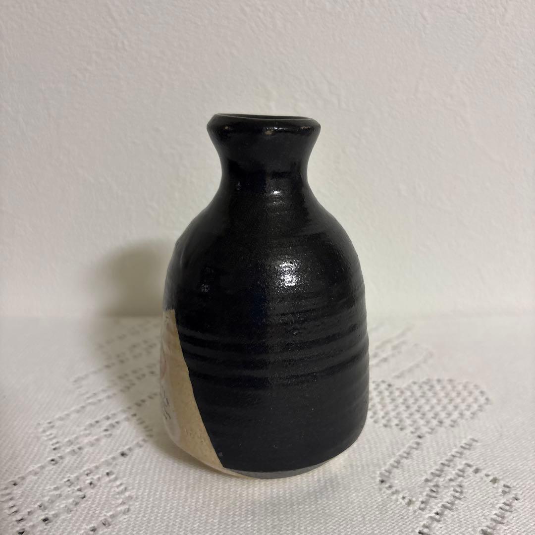 小壺』陶器製小型花瓶 木箱付き 全長14cm 作者は陶芸家 『加藤釥』さん