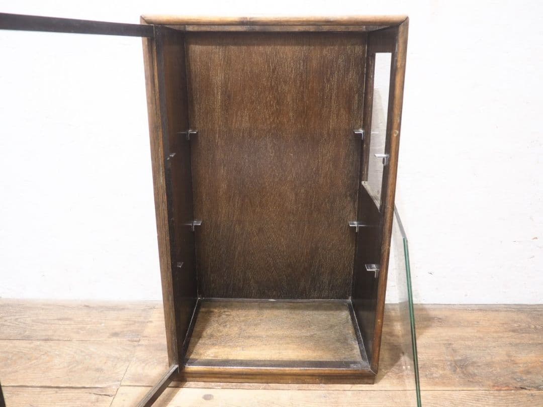 1146 ガラスケース 飾り棚 ショーケース 小物入れ レトロ アンティーク