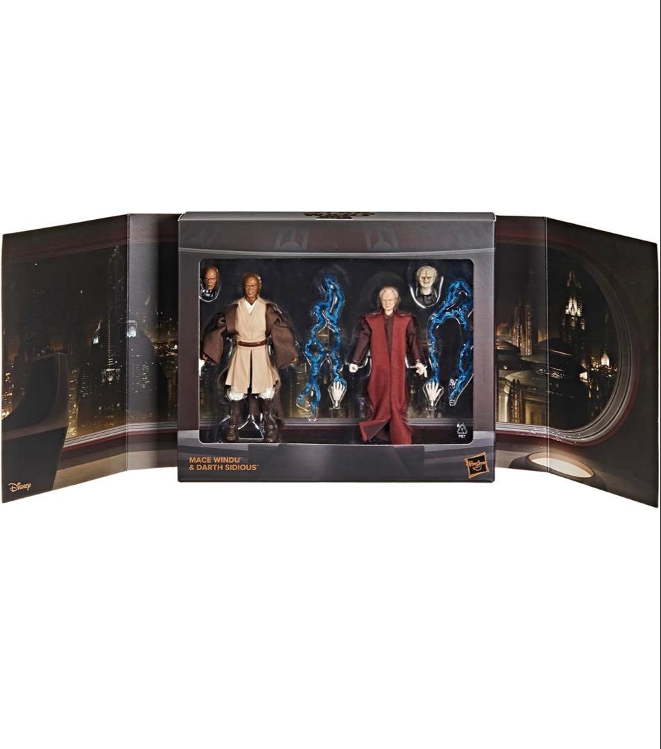 ブラックシリーズ メイス・ウィンドゥ &パルパティーン 2PAC - メルカリ