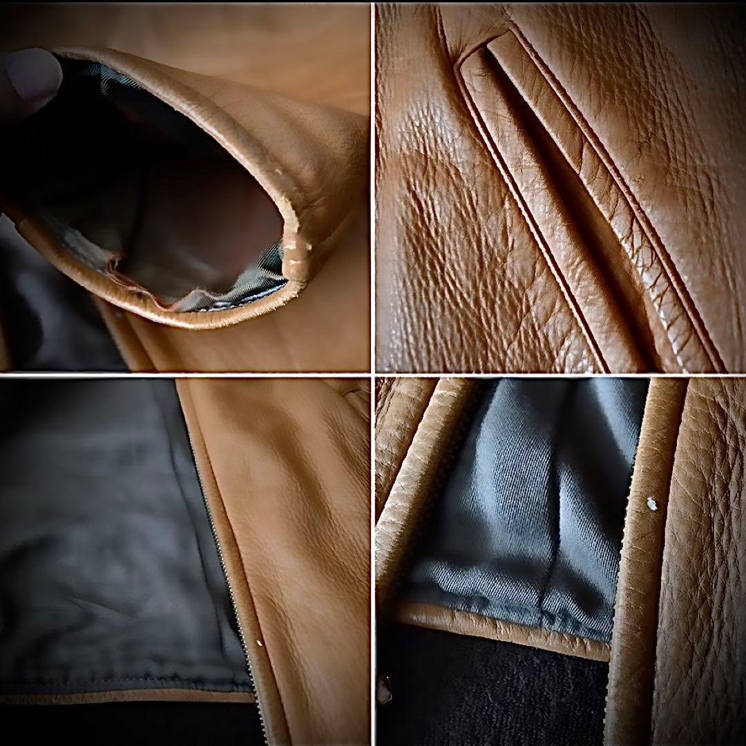 50s 鹿革 ミントコンディション Lサイズ スポーツジャケット vintage