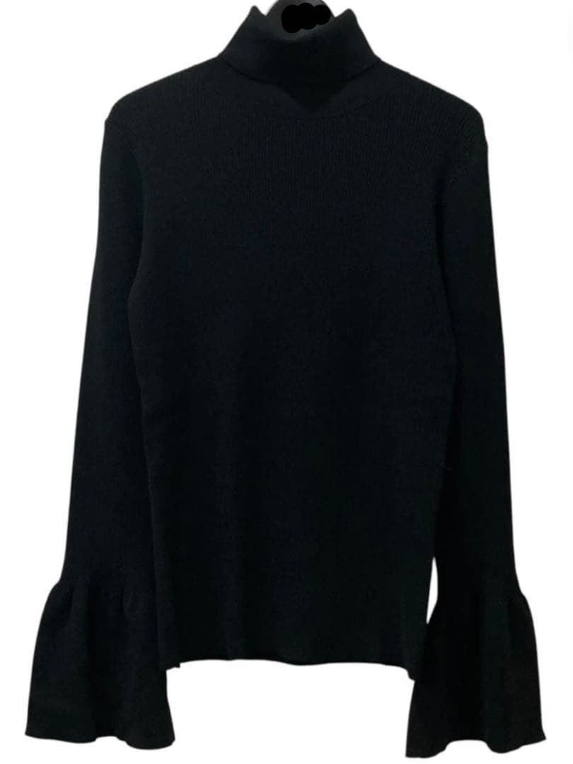 Heveへイヴ suzuran cuff rib knit ブラック 美品 - メルカリ