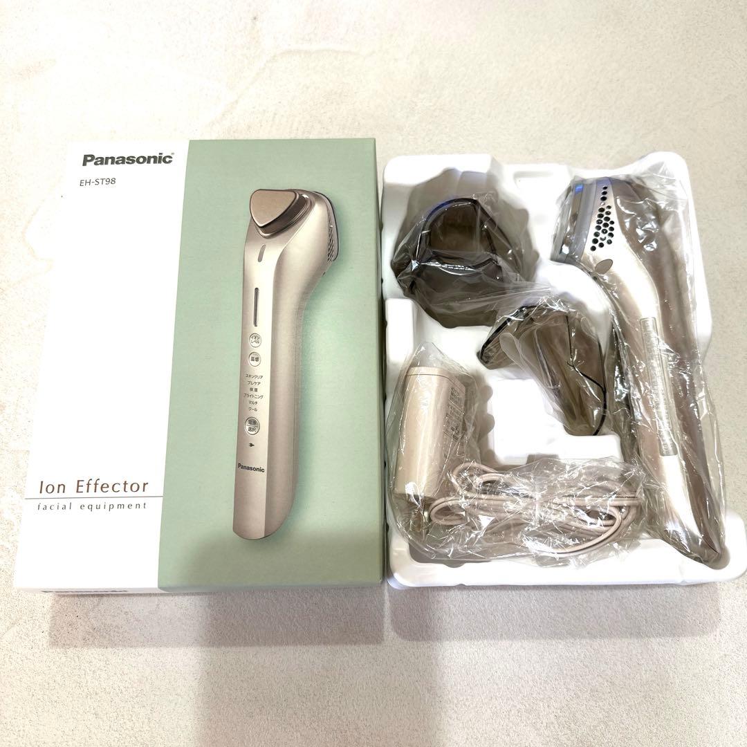 美品　Panasonic イオンエフェクター EH-ST98 概要 導入*美顔器 イオンエフェクター ＊角質層まで EH-ST98
