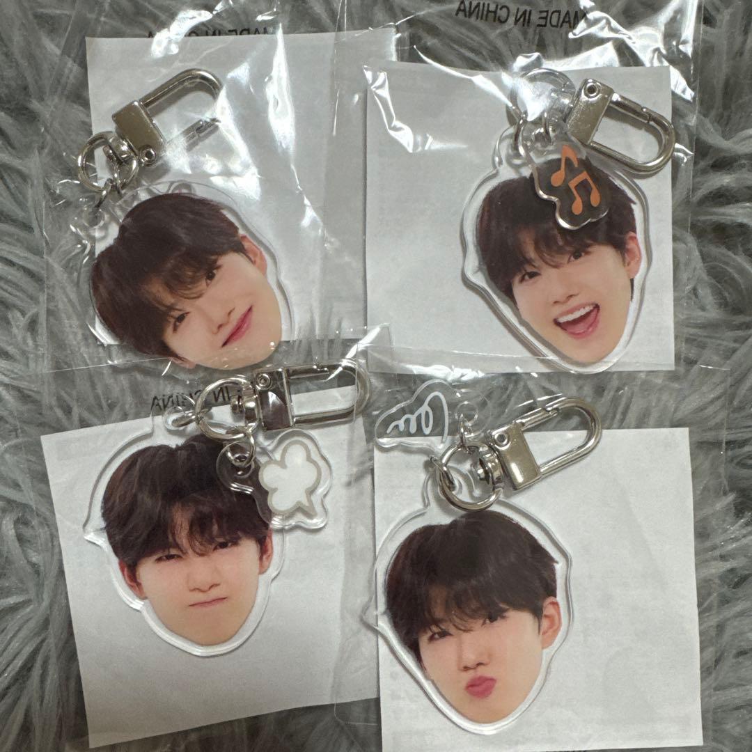 ジュンギュ 顔アクキー コンプ セット 喜怒哀楽 コンプリート - メルカリ