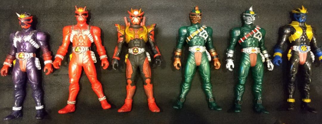 仮面ライダーソフビ(昭和ライダー&響鬼)全30体 - メルカリ