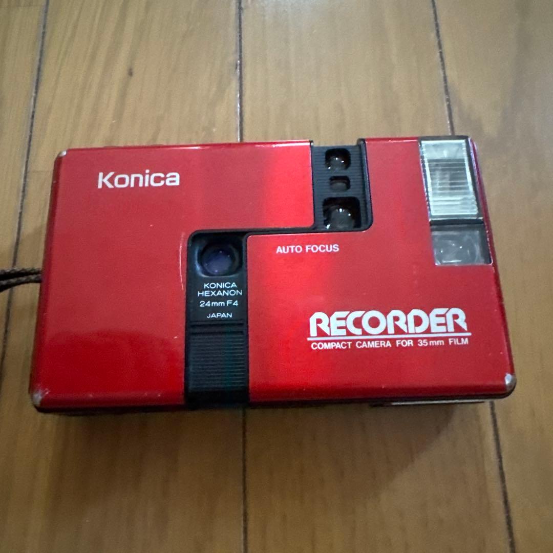 Konica RECORDER コニカ レコーダー コンパクトフィルムカメラ