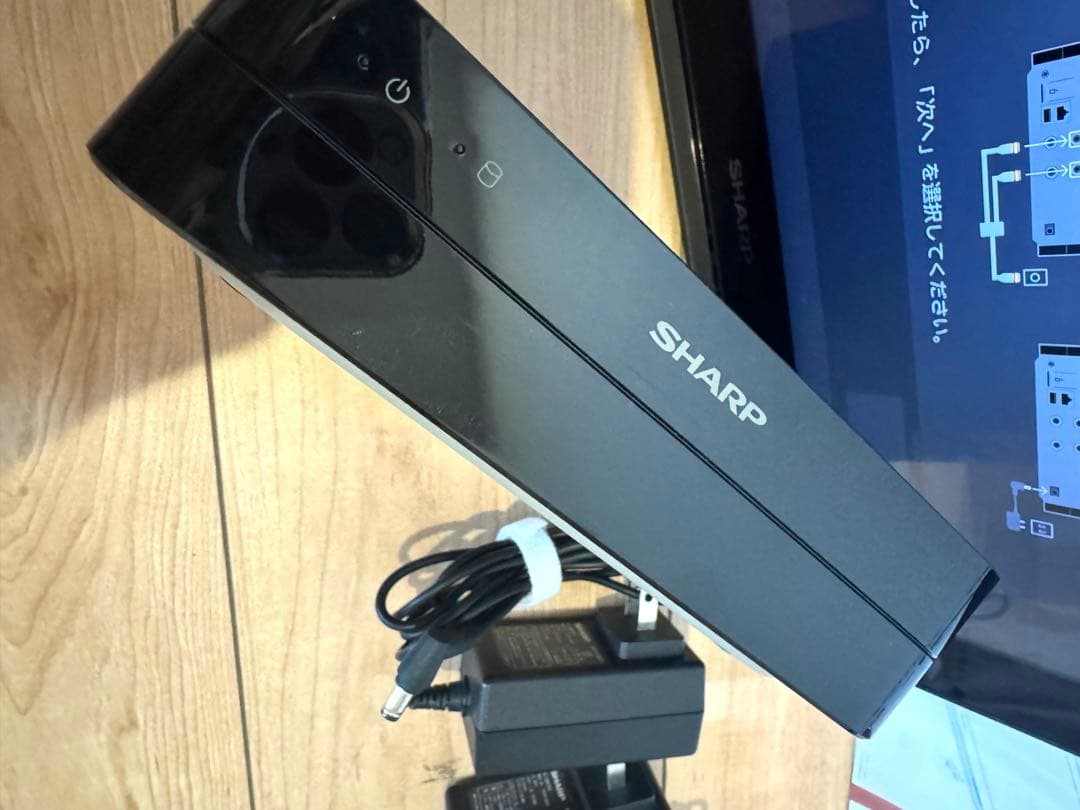 AQUOS 2T-C12AP-B 防水&ワイヤレス　ポータブル　テレビ