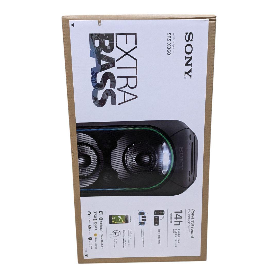 未開封 SONY ワイヤレススピーカー SRS-XB60 ソニー 重低音