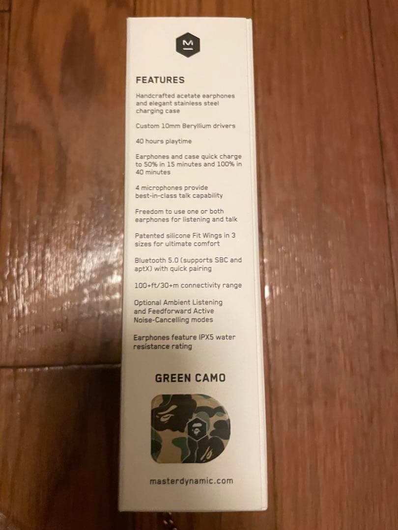 ワイヤレスイヤホン　新品　BAPE コラボ　ベイプ　レア　限定