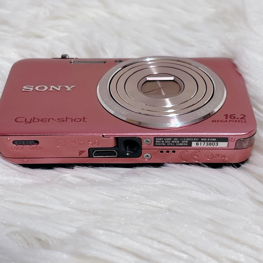 Sony Cyber-shot DSC-WX30 16.2MP(S) ピンク
