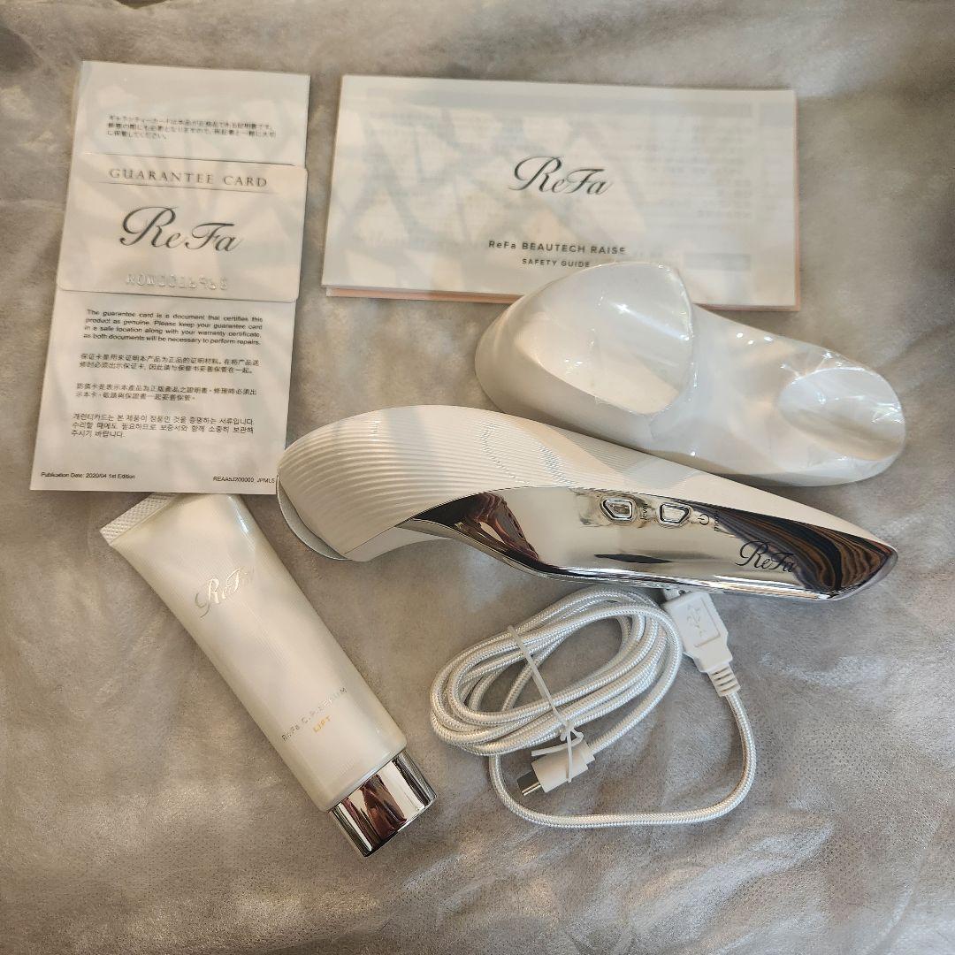 ReFa リファ ビューテックレイズ 白 セラムリフトつき【美品 匿名配送】 リファビューテックレイズを2週間使ってレビュー！使い方や感想など