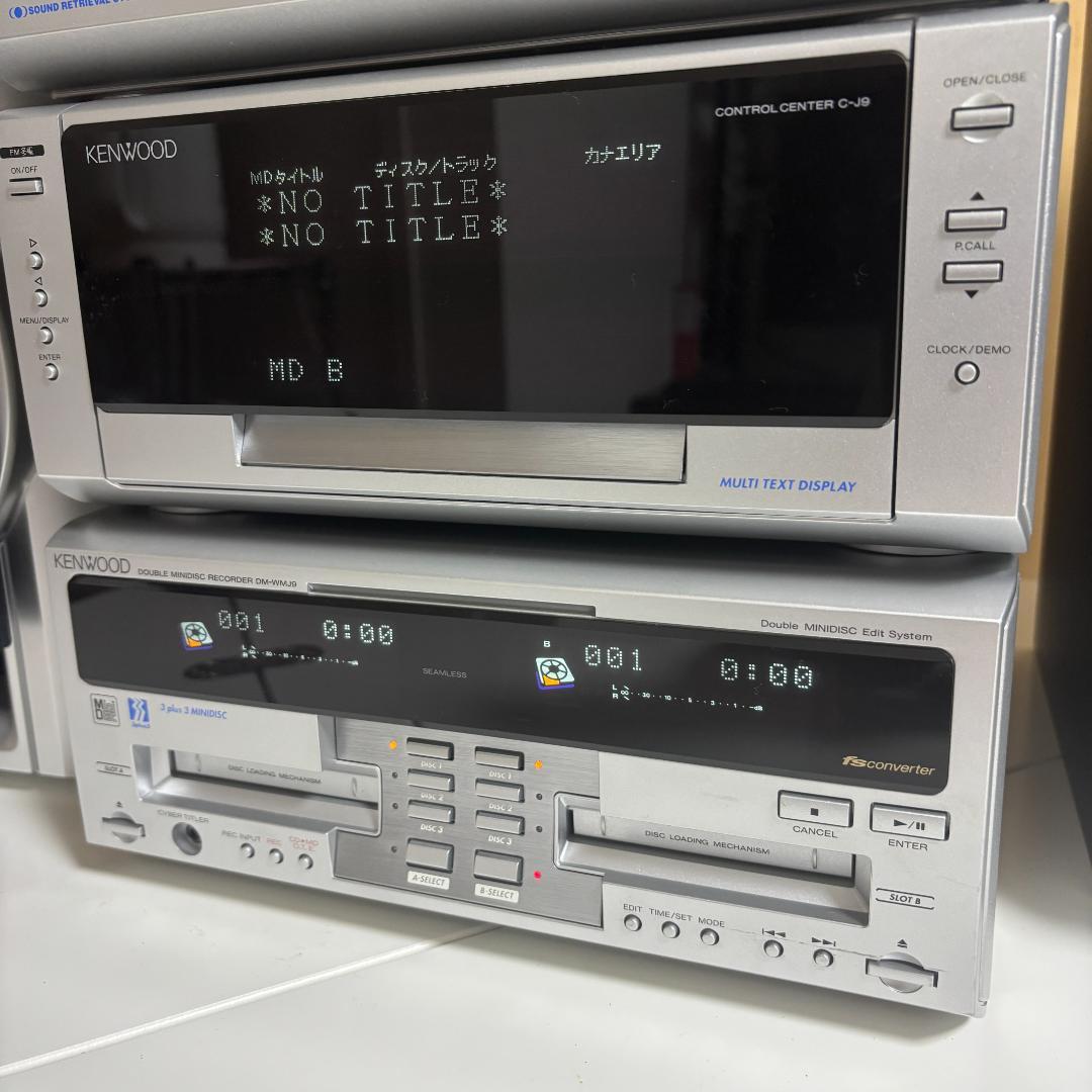 【ワケあり】KENWOOD MDコンポ ALORA XT-7MD