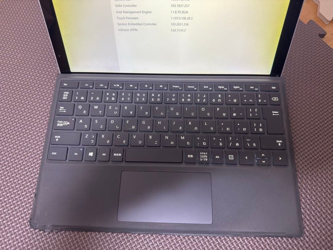 Windowsノート本体 Surfafe Pro 4 i7-6650U/8GB/256GB SSD