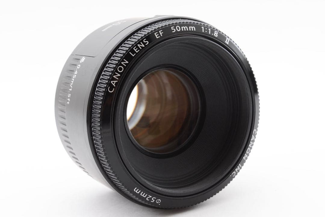 デジタル一眼レフカメラ/単焦点レンズ/Canon EF50mm F1.8 ii