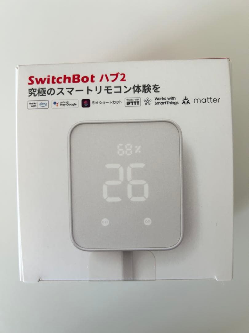 switchbot Hab2 温度・湿度モニター　スマートリモコン　美品 Amazon.co.jp: SwitchBot スマートリモコン ハブ2 赤外線家電を管理