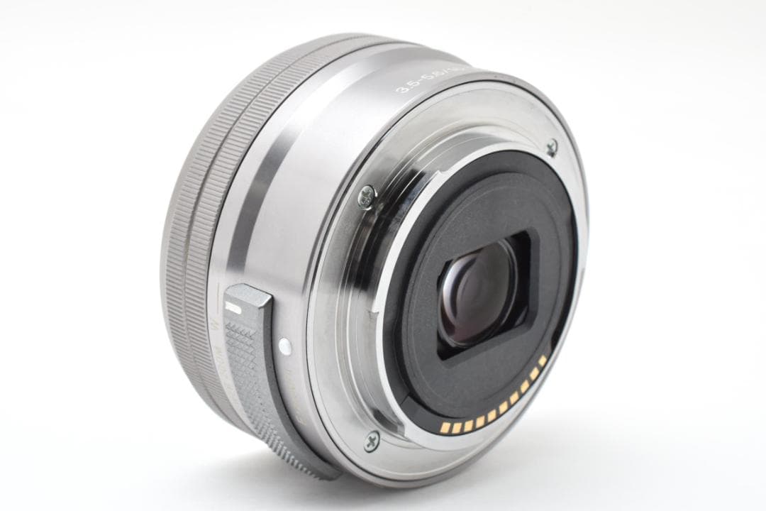 美品 E PZ 16-50 3.5-5.6 SELP1650 シルバー M625