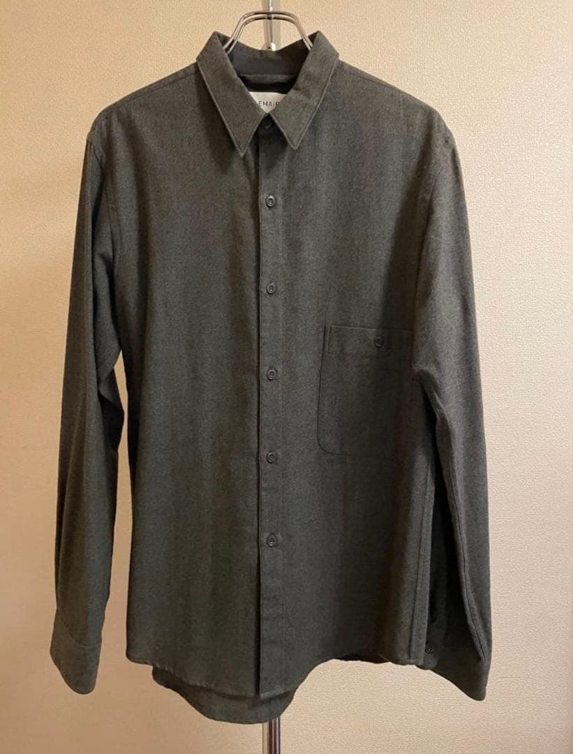 LEMAIRE ルメール シャツ ウール SALE】LEMAIRE（ルメール）ウールオーバーシャツ OV1001 LF608
