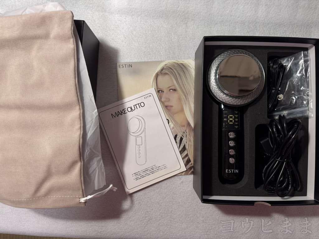 【開封のみ未使用】お家で本格エステ！ MAKEQUTTO メイキュット複合美容器 Amazon.co.jp: MAKEQUTTO メイキュット 多機能 複合美容機 EMS LED光 3