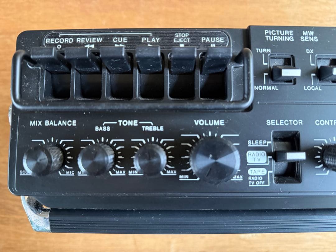 【O-2062】Victor ビクター ラテカセ M-77 昭和レトロ