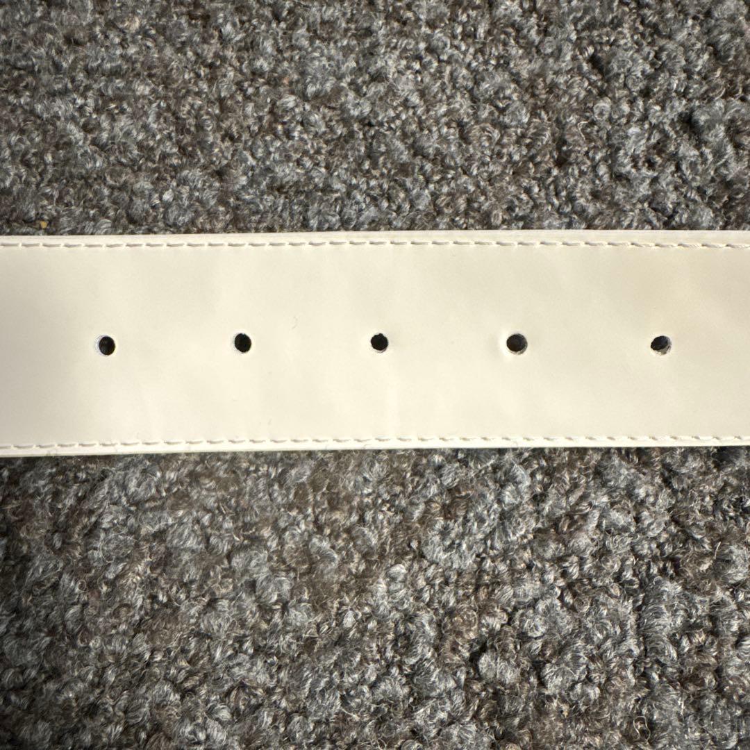 希少配色】ベルト・LV シャドウ リバーシブル 90cm ブルー 正規品