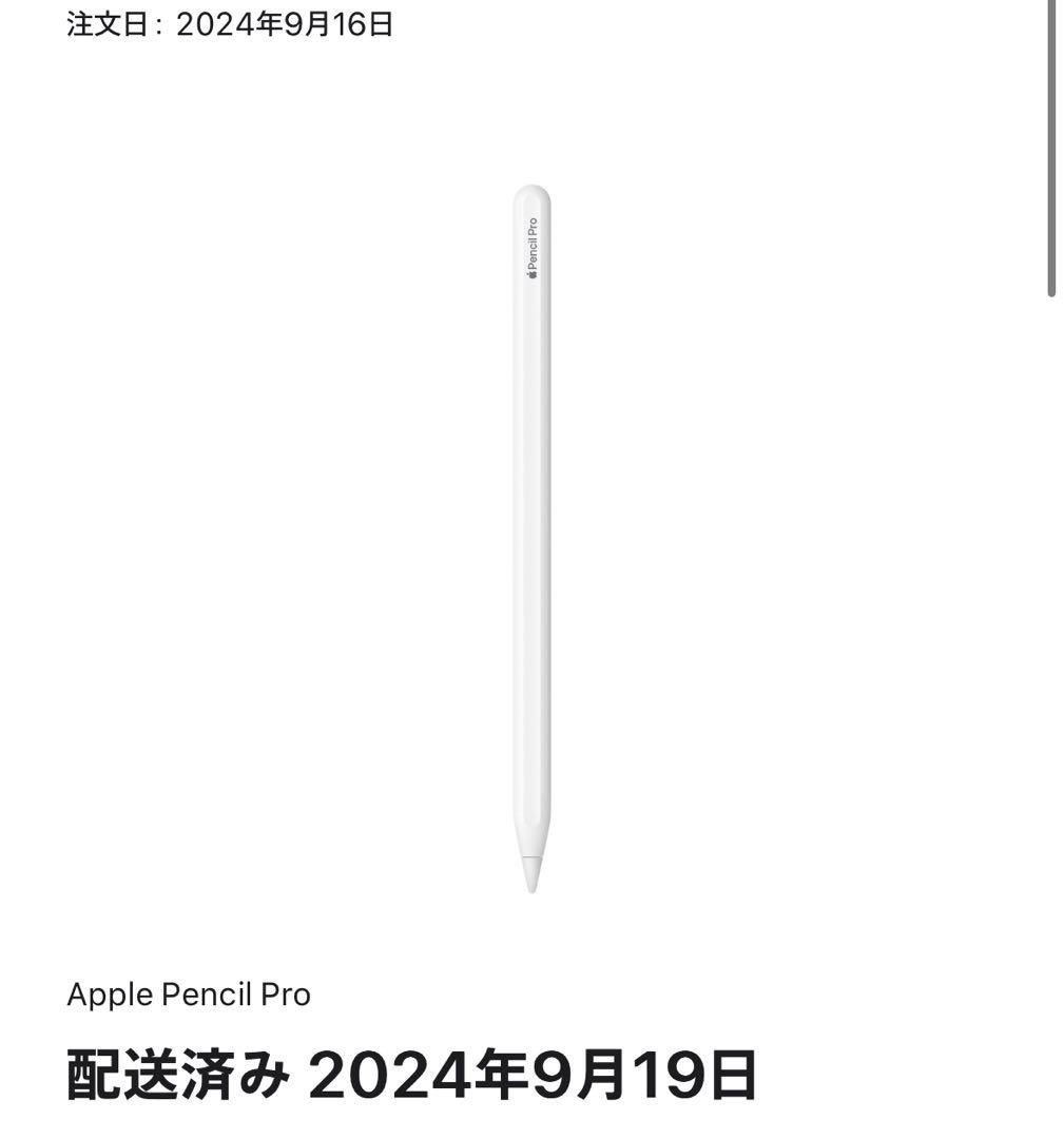 13インチ iPad Air (M2) Apple Pencil pro