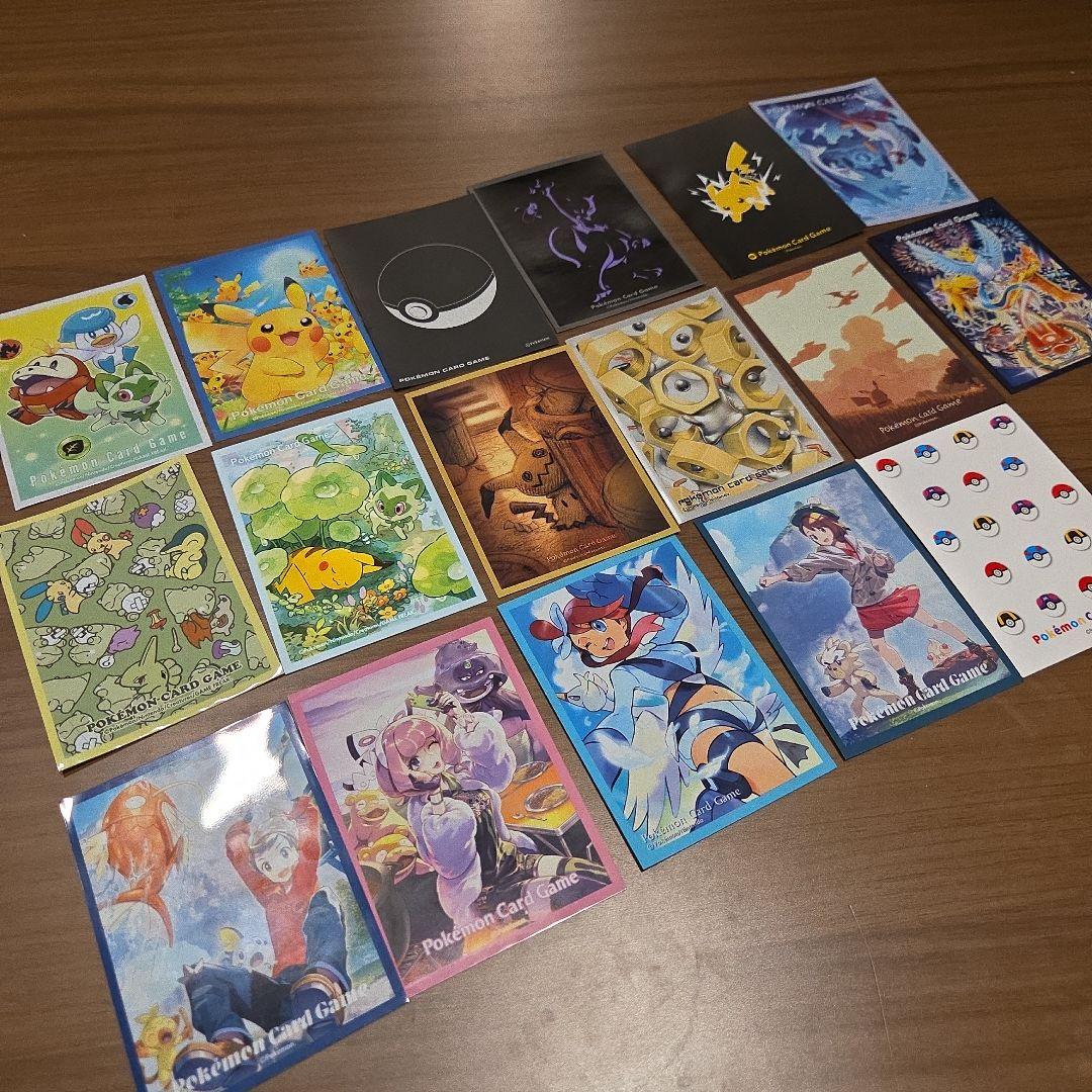 ポケカ デッキシールド セット まとめ売り 各1枚ずつ - メルカリ