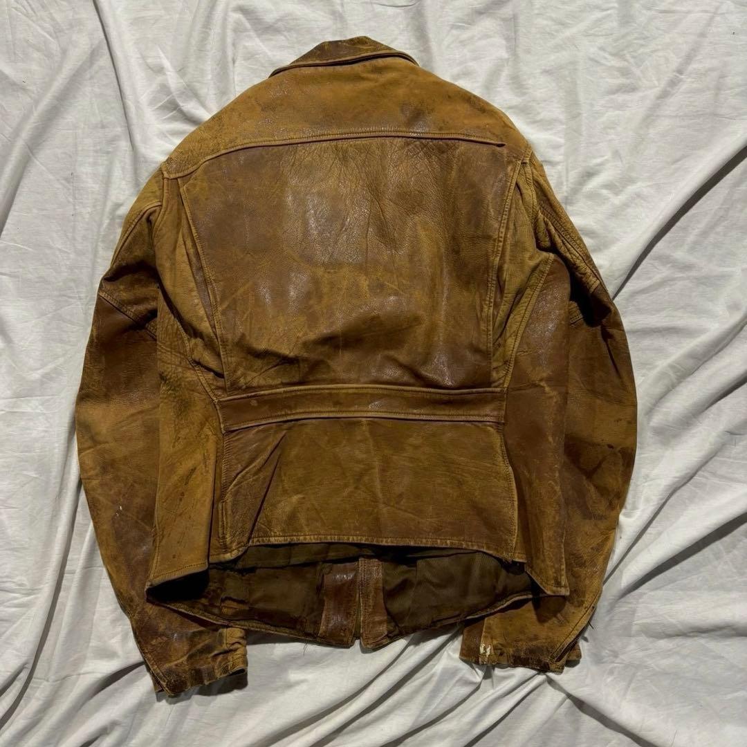 CALIFORNIAN PONY HIDE レザージャケット 40sヴィンテージ - メルカリ