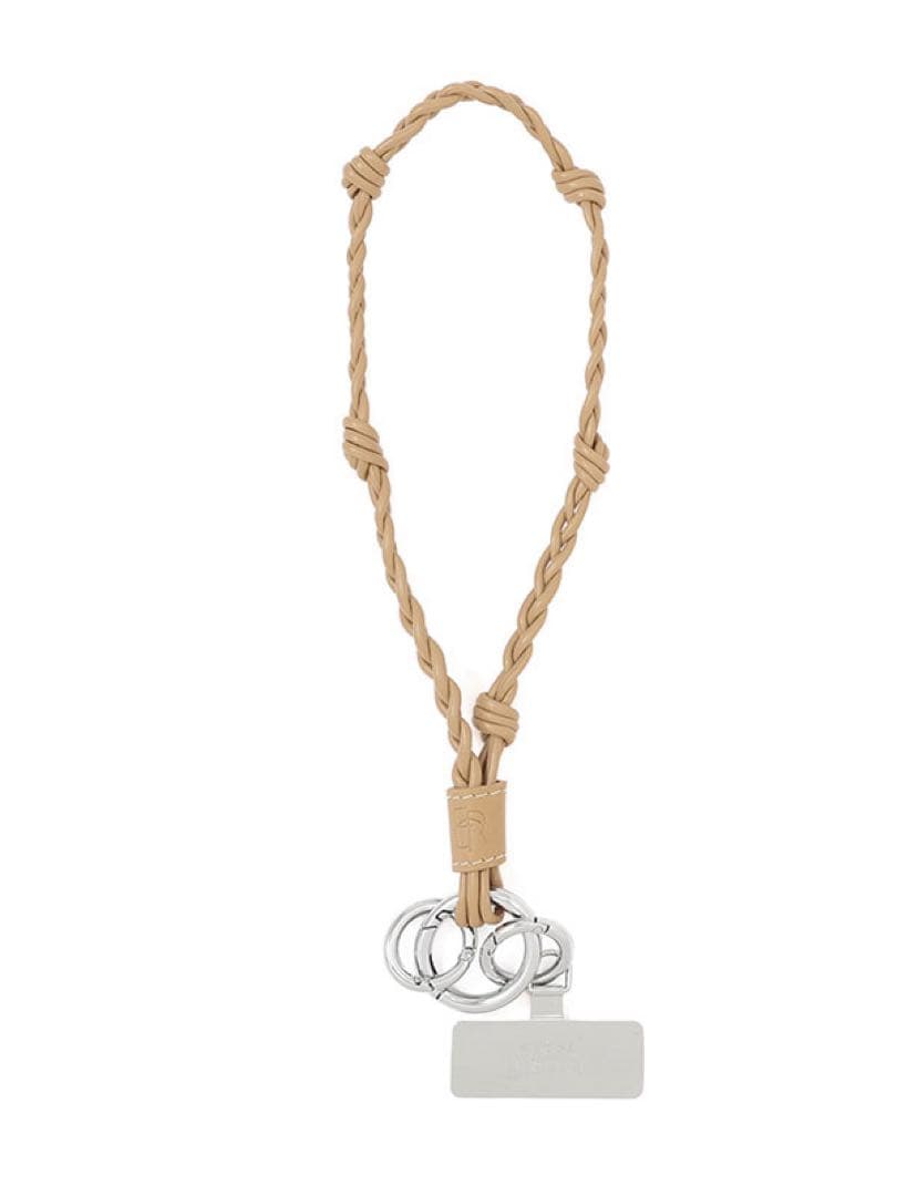 ETRE TOKYO 新作 完売 レザーコードショートマルチストラップ レザー